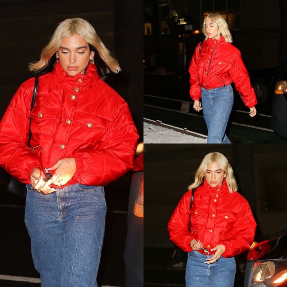 Ski Bomber Jacket As Seen On Dua Lipa 